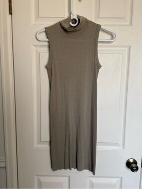 Rick Owens Lilies Mock Neck Sleeveless Tops